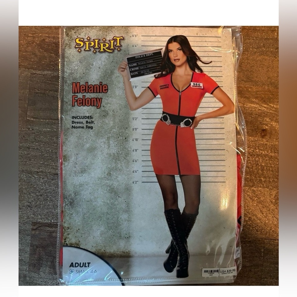 Spirit Halloween Prisoner Costume
